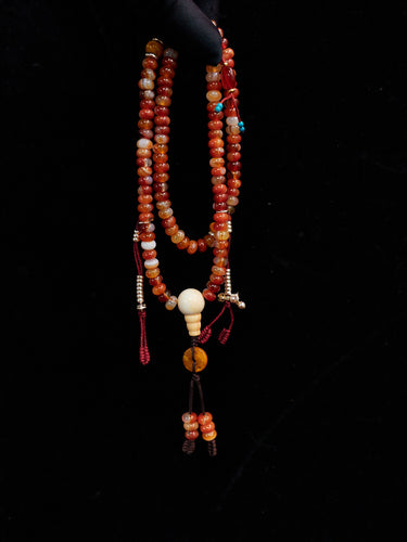 Earth-Tone Harmony Tibetan Abacus-Style Bracelet