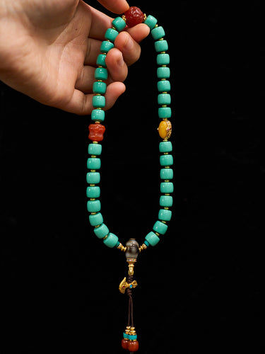 Tranquil Energy of the Himalayas Magnesite Bracelet