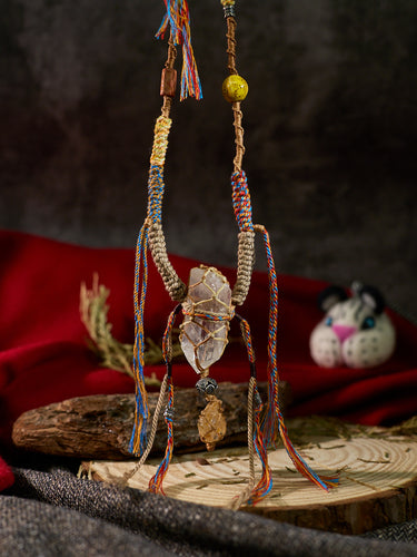 Guardian Threads Crystal Necklace & Bracelet