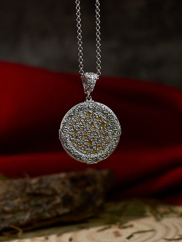 Shell Yellow Jambhala of Wealth Pendant