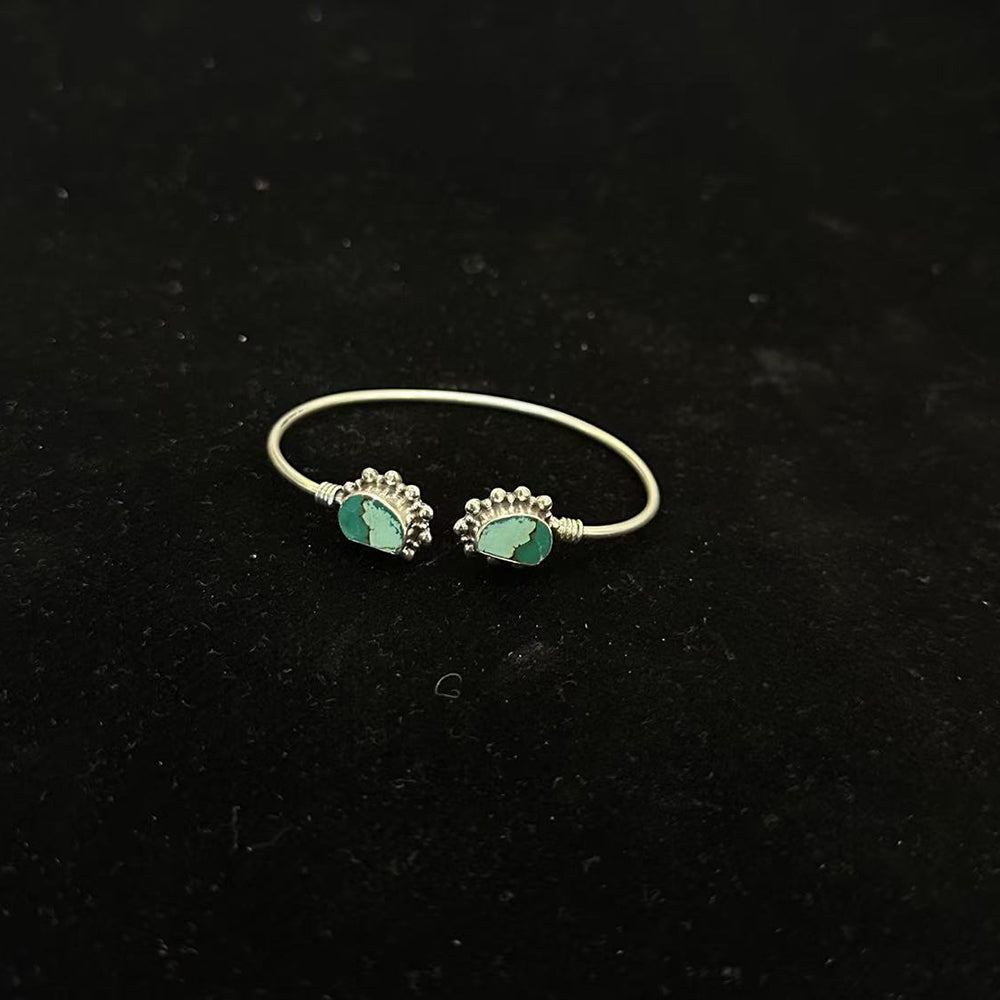 Turquoise Wellness Cuff Bracelet