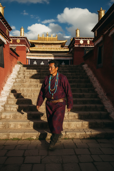 Robust Wealth Sturdy Turquoise 108 Mala Beads Necklace