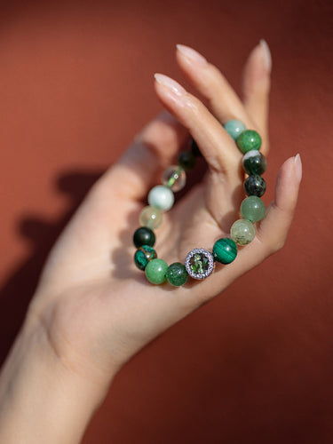 Green Tara Many Treasures Protection Bracelet
