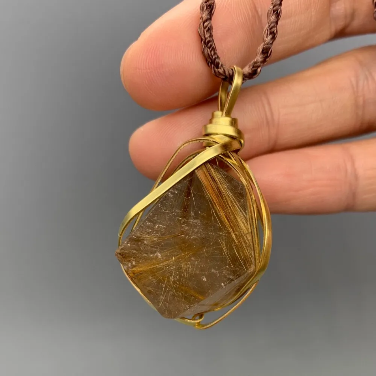 Wealth Energy Citrine Pendants