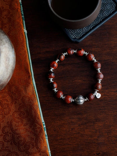 Calm Essence Red Agate Bracelet