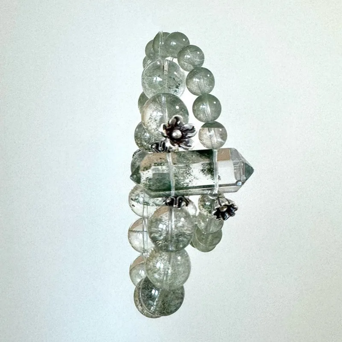 Wealth Energy Green Phantom Quartz Bracelet