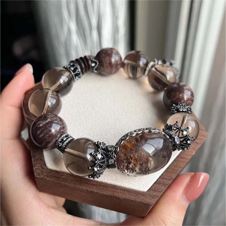 The Force Energy Smoky Quartz Bracelet