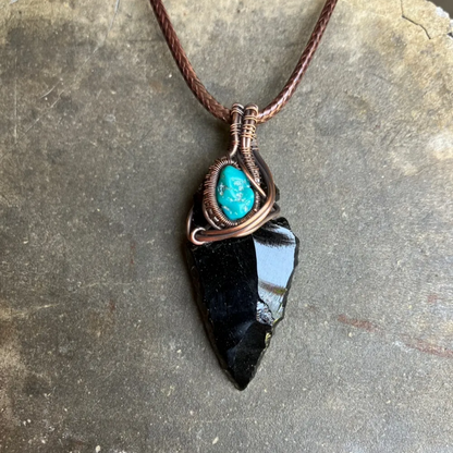 Protective Energy Obsidian Pendants