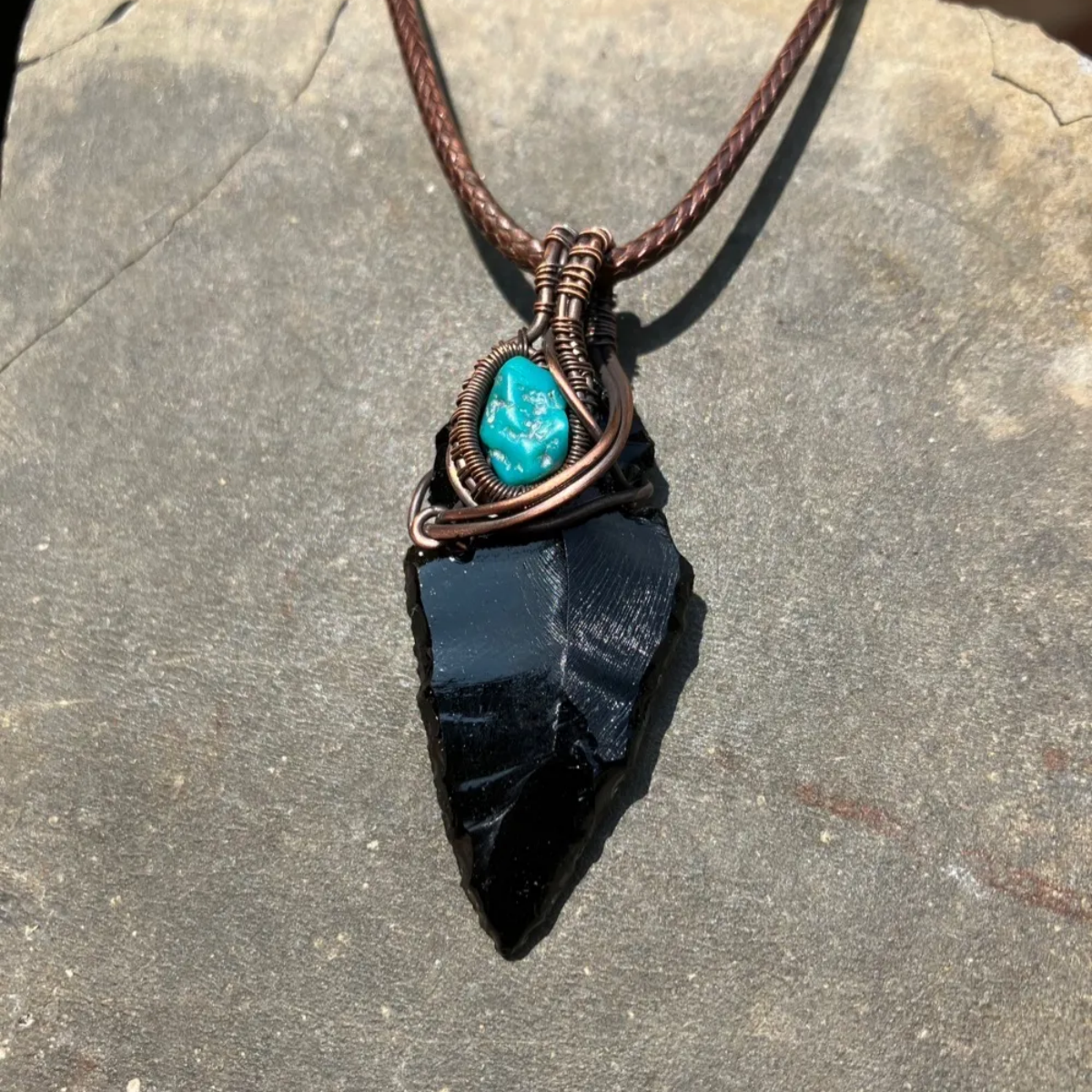 Protective Energy Obsidian Pendants