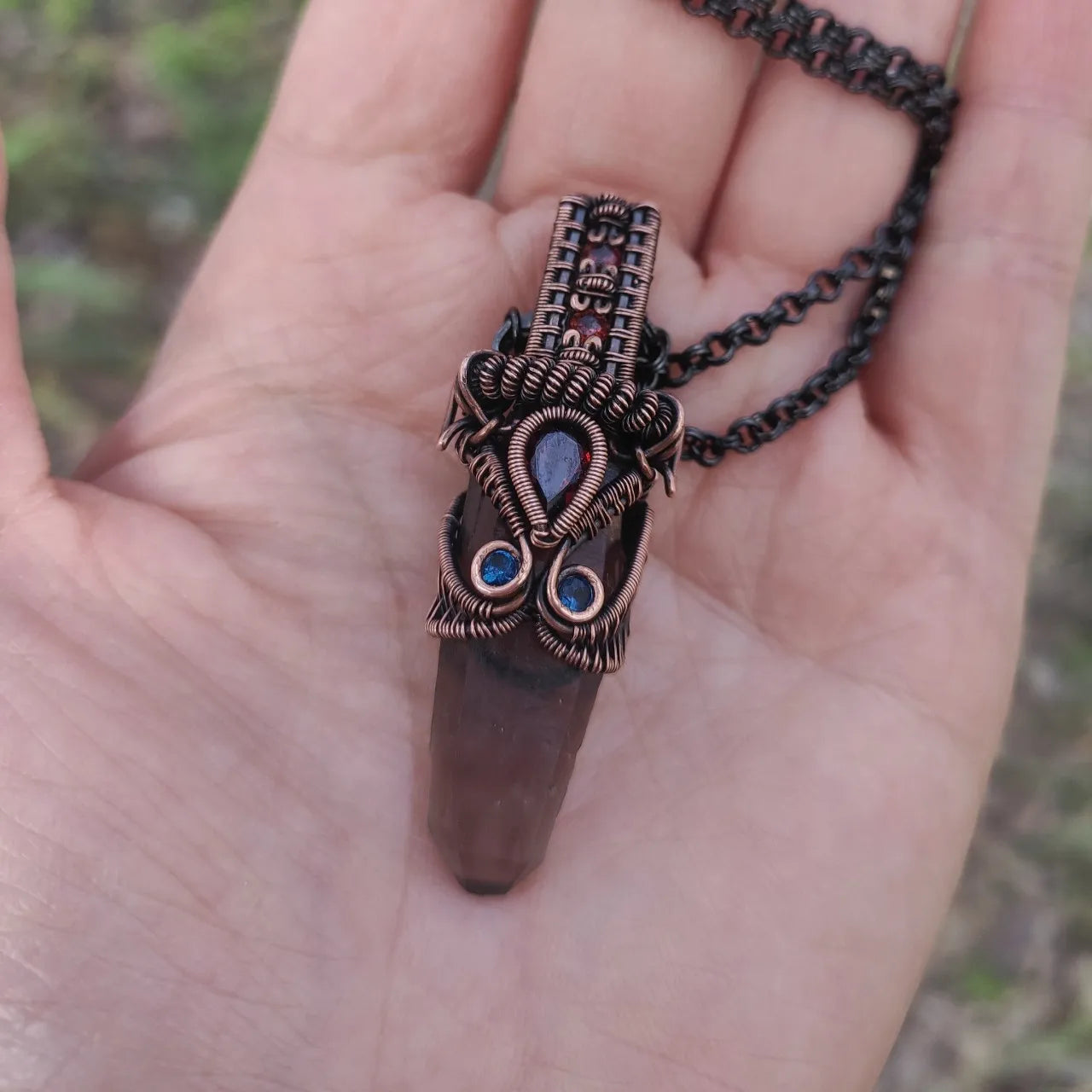 The Force Energy Smoky Quartz Pendants