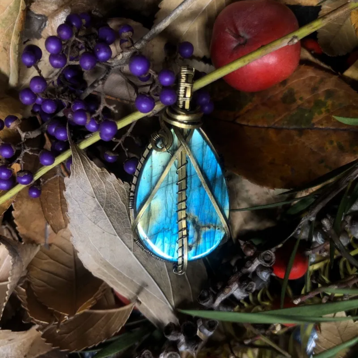 Peace Energy Labradorite Pendants