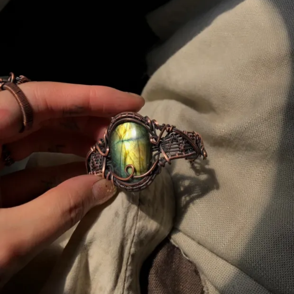 Peace Energy Labradorite Bracelet