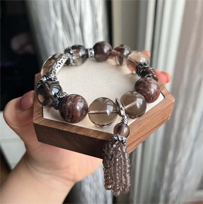 The Force Energy Smoky Quartz Bracelet