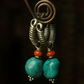 Healing Energy Turquoise Earrings