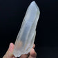 Health Quartz Crystal Kailash Energy Blessing Himalaya Natural white Raw stone Double-sided backbone Quartz Crystal