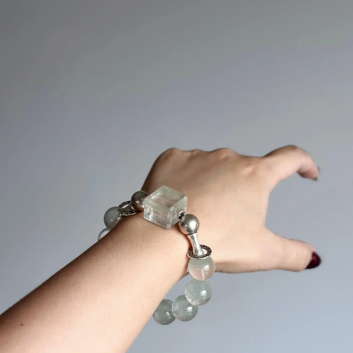 Wealth Energy Green Phantom Quartz Bracelet