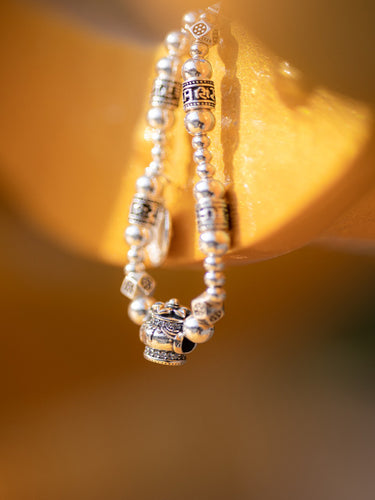 Healing Elixir Silver Blessing Bracelet