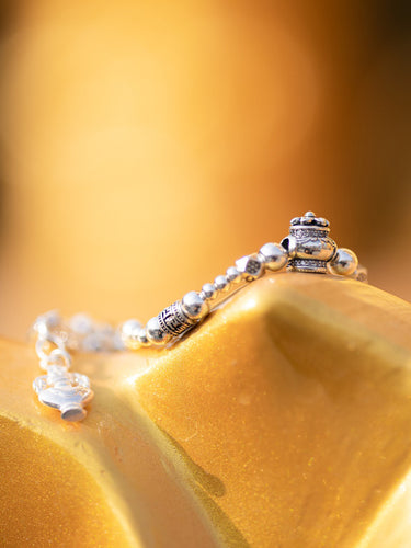 Healing Elixir Silver Blessing Bracelet