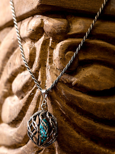 Guardian Nest Turquoise Pendant