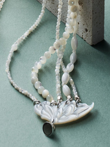 Whisper of Stillness Shell Necklace