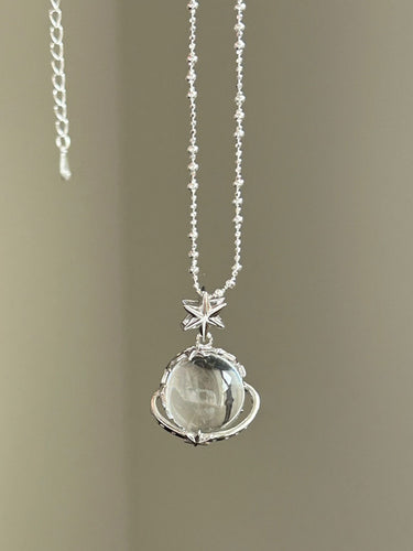 Celestial Clarity Clear Quartz Pendant
