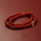 South Red Agate Lucky Blessing Bracelet