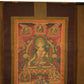 18th Century White Tara old thangka hand-painted Miantang School of Painting