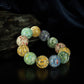 Qing Dynasty Imperial Glass Bracelet Thousand Flowers Venice