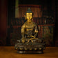 Qing Dynasty Tibetan Antique Statue Shakyamuni Buddha Copper Tibet