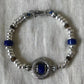 Heart of the Warrior Lapis Lazuli Bracelet