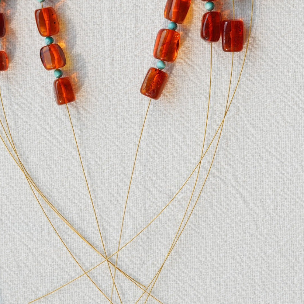 Caress of Serenity South Red Agate Bracelet