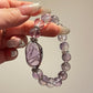 Serenity Amethyst Silver Bracelet