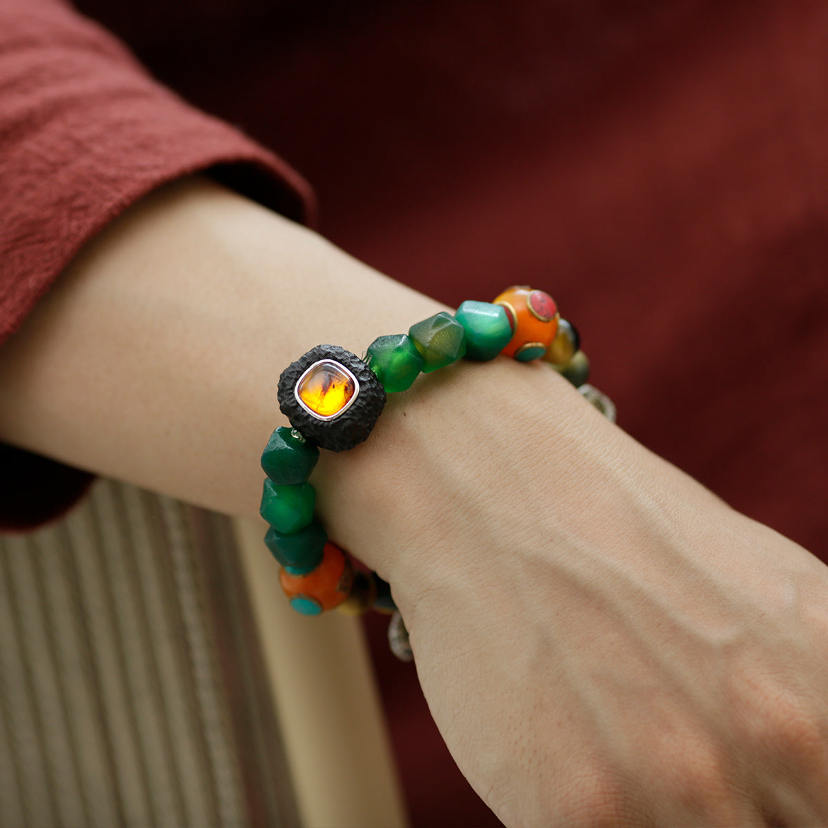 Peace Energy Tibetan Treasures Bracelet