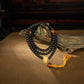 Qing Dynasty Dzogchen Rosary Tibetan Accessories Old Rosewood Tibet