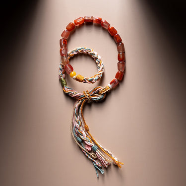 South Red Agate Bracelet – A Talisman of Good Fortune and Wealth