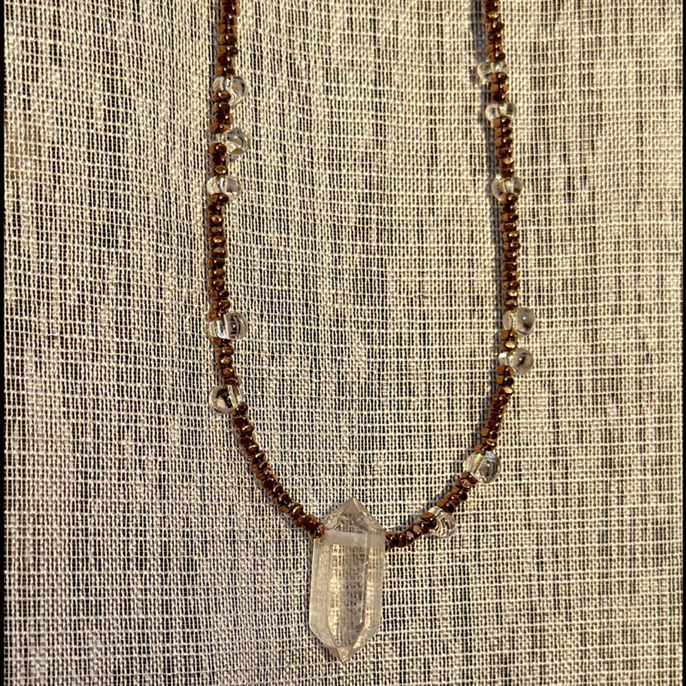 Tranquil Essence Crystal Necklace