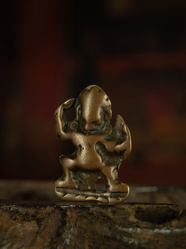Tang Dynasty Style Tibetan  Vajra Hand Bodhisattva Talisman Amulet