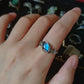 Mystic Glow Labradorite Protection Ring