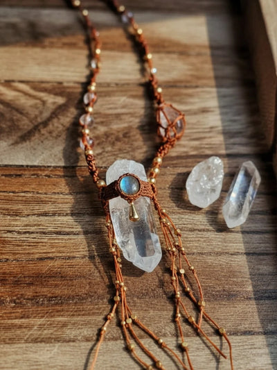 Grace's Gentle Healing Clear Quartz Necklace