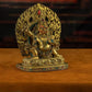 18th Century Yamantaka Tibetan Antique Buddha Statue Bronze Gilt From Tibetan Palace puretibetan