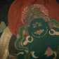 Green Tara Thangka Cotton Fabric Mineral Pigments Superfine Masterpiece puretibetan