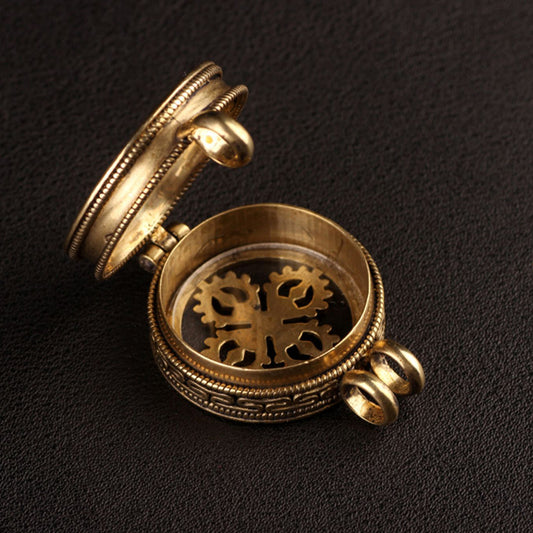 Dual-Sided Vajra Protection Pendant