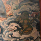 Riding Sheep Guardian Deity Deer Skin Thangka puretibetan