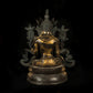 Rare and Important 19th Century Tara Tibetan Antique Buddha Statue Bronze Gilt puretibetan