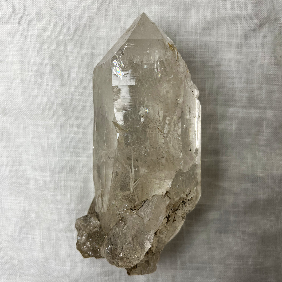 Tibetan White Quartz Crystal Energy Protection Healing