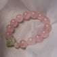 Rose Quartz and Hotan Jade Love Energy Bracelet