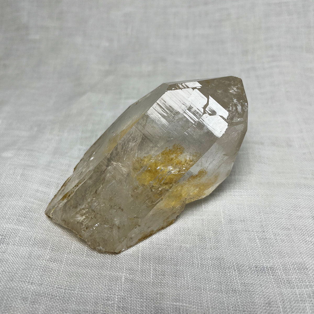 Tibetan White Quartz Crystal Energy Protection Healing