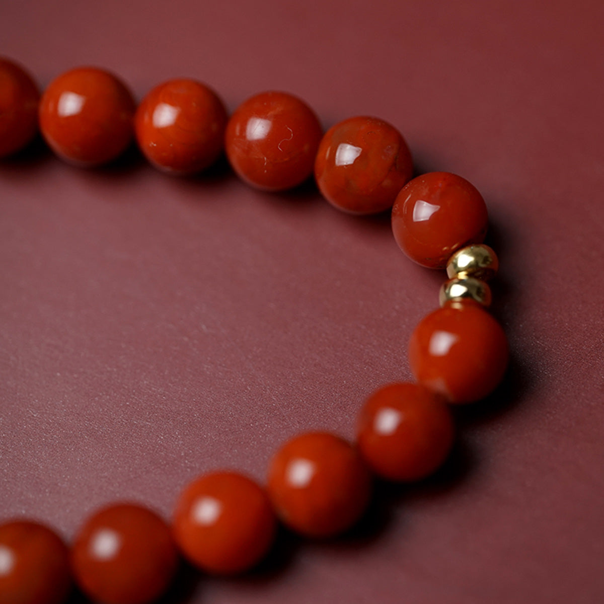 South Red Agate Lucky Blessing Bracelet