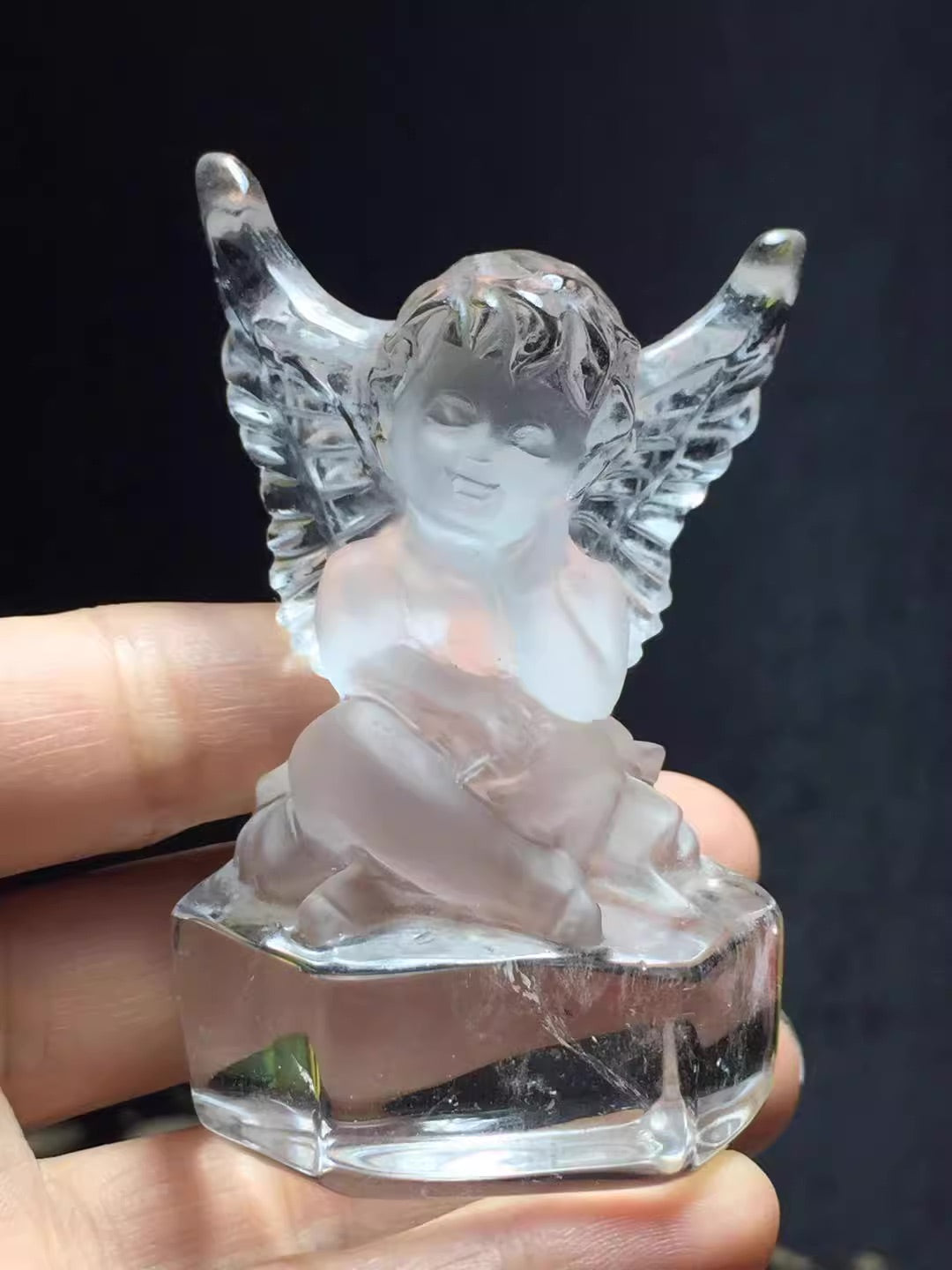 Cupid Manifest Love Tibetan Quartz Crystal Kailash Energy Protection Healing