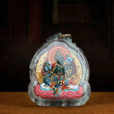 Green Tara for protection and wish fulfillment
